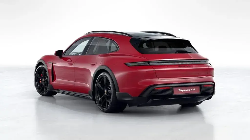 Used Porsche Taycan Cross Turismo 414 kW (563 HP) 2022 Red Estate