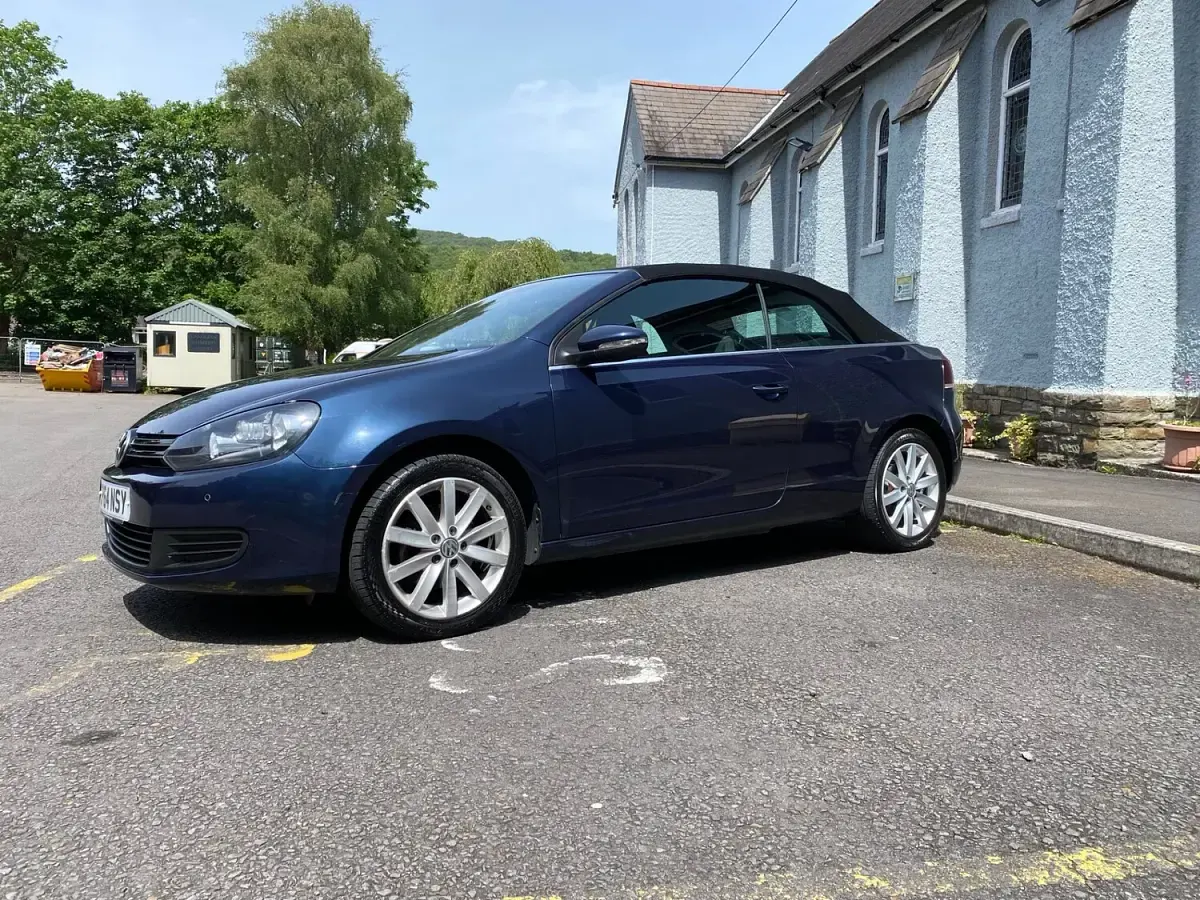 Used VW Golf Cabriolet SE 2015 Blue Cabriolet