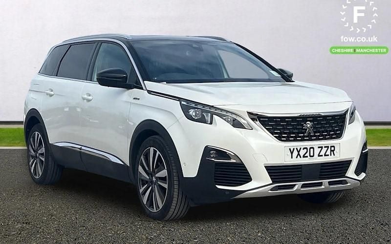 Used Peugeot 5008 Premium 131 HP (96 kW) 2020 White SUV