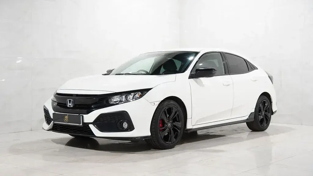 Used Honda Civic Sport 126 HP (92 kW) 2019 White Hatchback