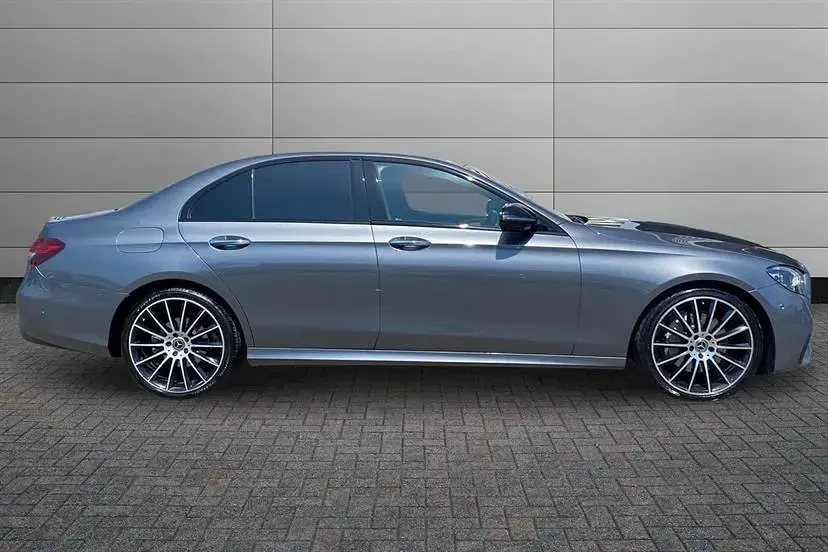 Used Mercedes E220 AMG line 194 HP (142 kW) 2021 Grey Sedan