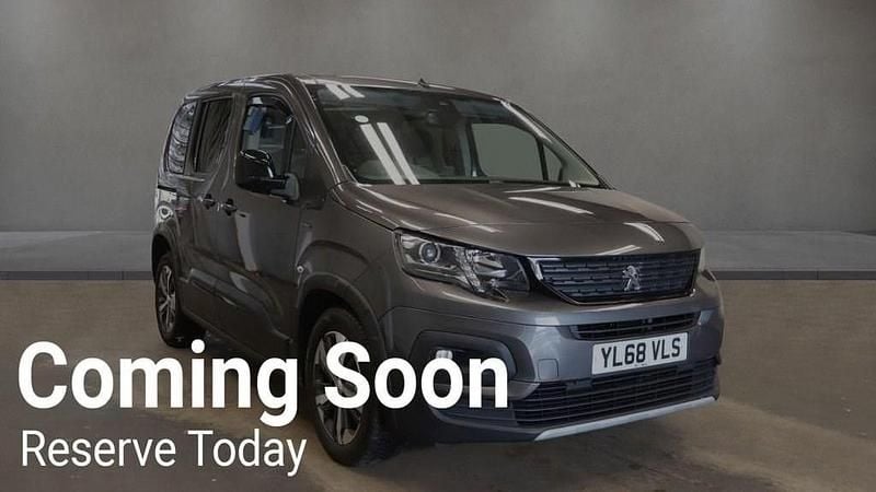 Grey Used 2019 Peugeot Rifter GT-line MPV | £10,990 (Super price) - Image 1/1