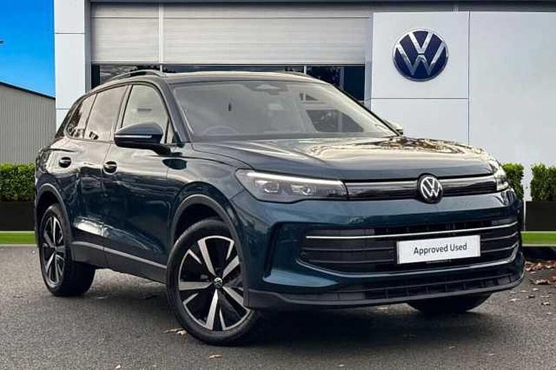 Blue Used 2025 VW Tiguan Match SUV | £31,290 - Image 1/4