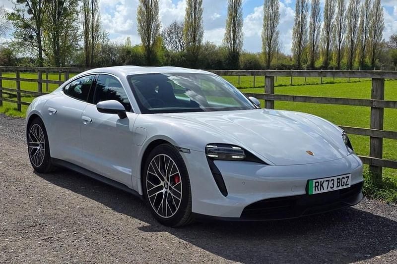 Used Porsche Taycan Performance Package 419 kW (571 HP) 2023 Grey Sedan