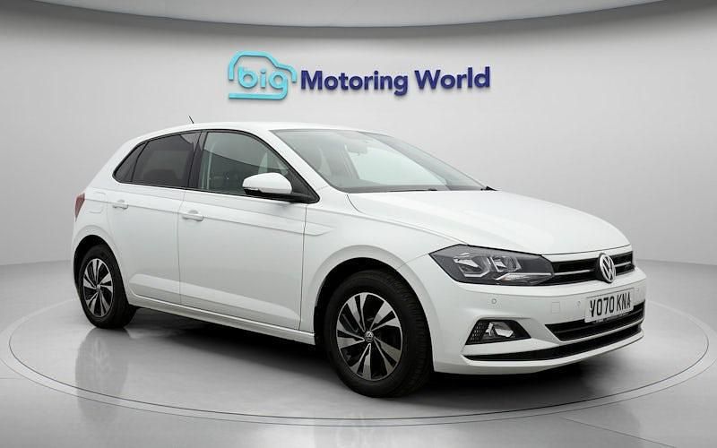 Used VW Polo Match 95 HP (69 kW) 2020 White Hatchback
