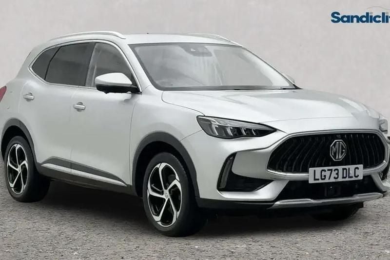 Used MG HS Trophy 258 HP (189 kW) 2023 Metallic  cosmic silver SUV