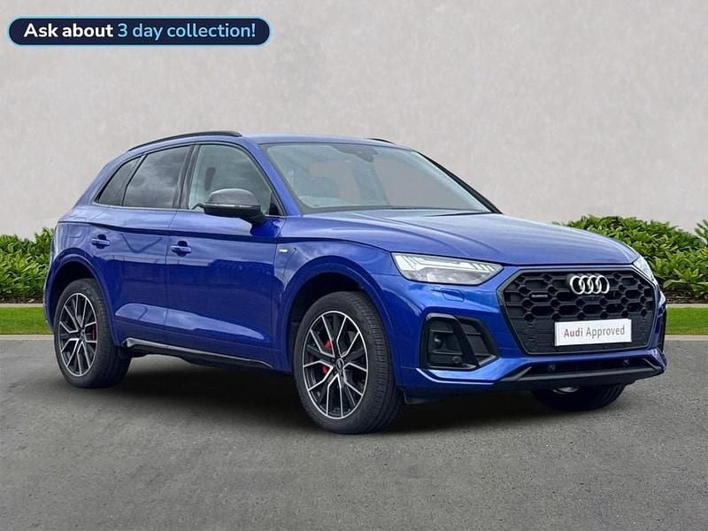 Blue Used 2022 Audi Q5 Comfort SUV | £35,580 (Fair price) - Image 1/4