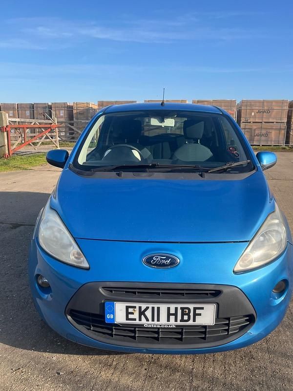 Used Ford Ka Zetec 69 HP (50 kW) 2011 Blue Hatchback