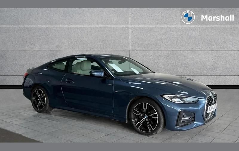 Used BMW 420 M Sport 184 HP (135 kW) 2023 Arctic race blue metallic Coupe