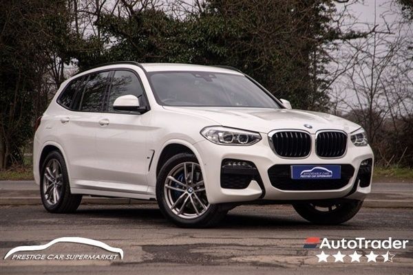 White Used 2021 BMW X3 M Sport SUV | £26,399 (A bit pricey) - Image 1/1