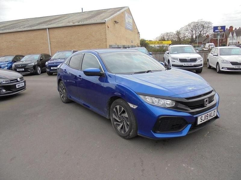 Used Honda Civic SE 126 HP (92 kW) 2019 Blue Hatchback