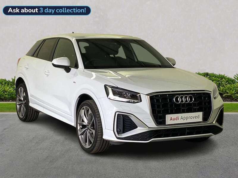 White Used 2022 Audi Q2 S-Line SUV | £22,825 (Good price) - Image 1/4