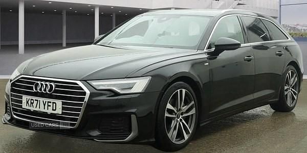 Used Audi A6 S-Line 204 HP (150 kW) 2022 Black Estate