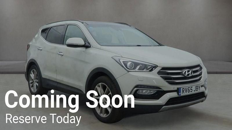 Used Hyundai Santa Fe Premium SE 2015 Beige SUV