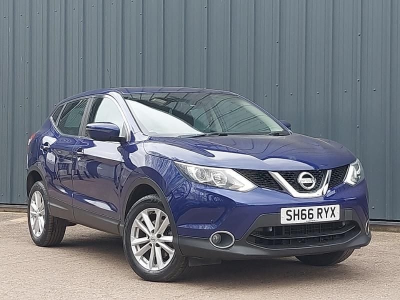 Used Nissan Qashqai Acenta 110 HP (80 kW) 2016 Blue SUV
