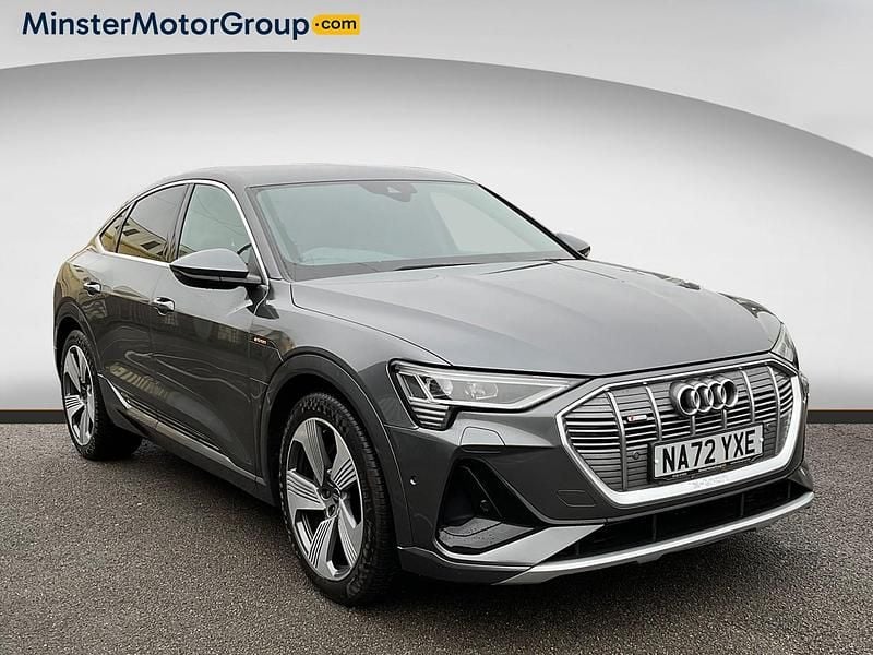 Grey Used 2022 Audi e-tron S-Line SUV | £19,890 (Good price) - Image 1/4