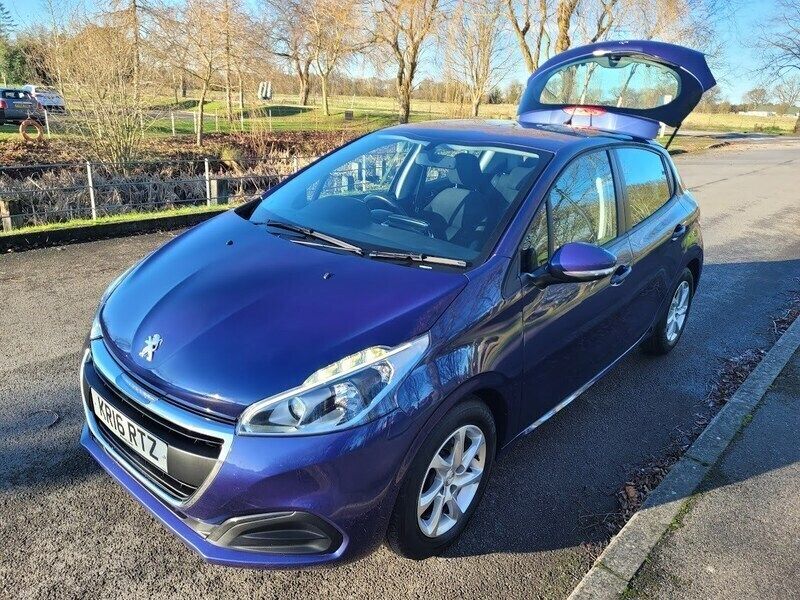 Blue Used 2016 Peugeot 208 Active Hatchback | £5,250 (A bit pricey) - Image 1/4