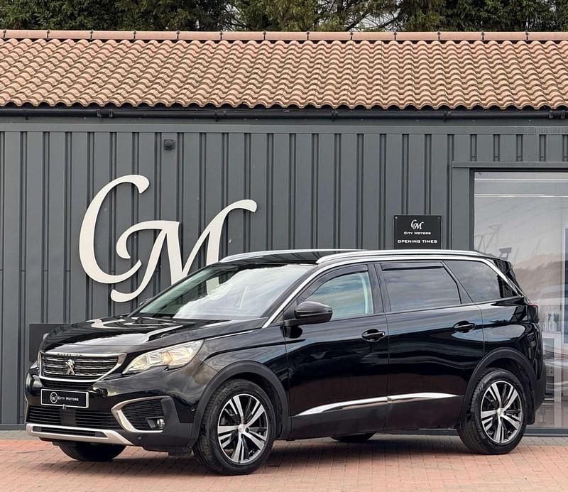Black Used 2018 Peugeot 5008 Allure MPV | £11,290 (A bit pricey) - Image 1/4