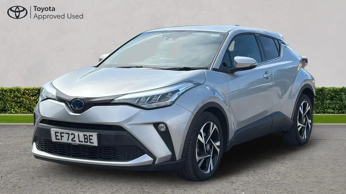 Used Toyota C-HR Design 122 HP (89 kW) 2023 Silver metallic SUV