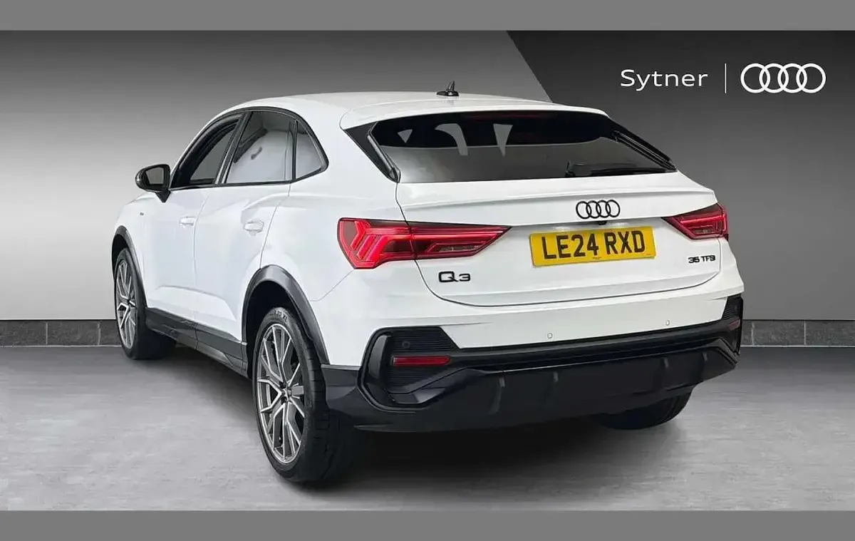 Used Audi Q3 Black Edition 150 HP (110 kW) 2024 White SUV