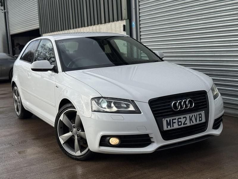 Used Audi A3 Black Edition 2012 White Hatchback