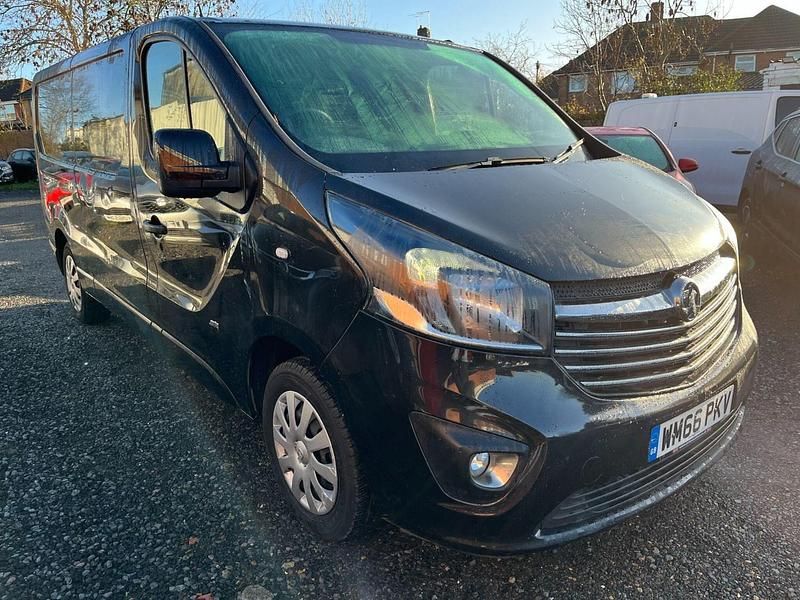 Black Used 2017 Vauxhall Vivaro Sportive MPV | £5,995 (Fair price) - Image 1/4