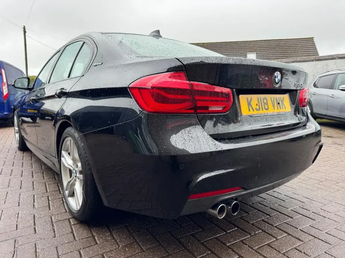Used BMW 330e M Sport 2018 Black Sedan