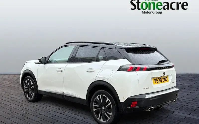 Used Peugeot 2008 GT-line 127 HP (93 kW) 2019 White SUV