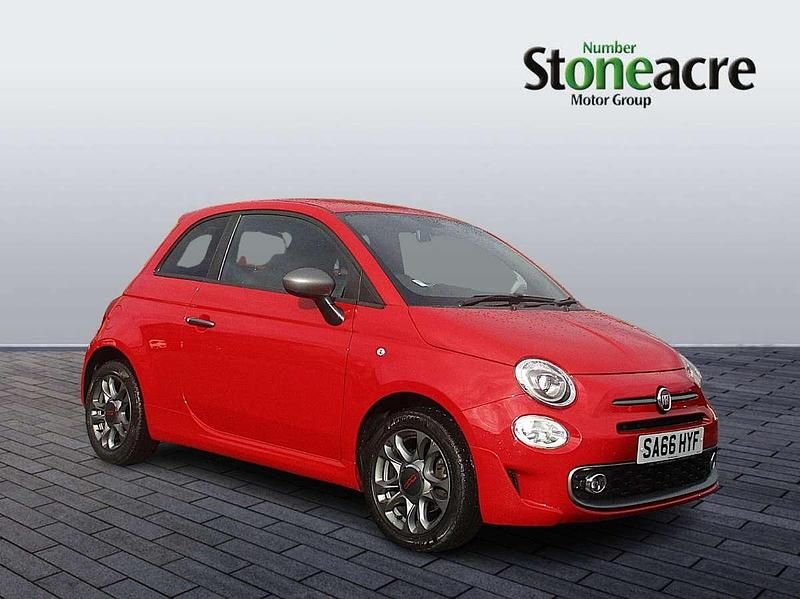 Red Used 2016 Fiat 500 S Hatchback | £7,395 (Fair price) - Image 1/4