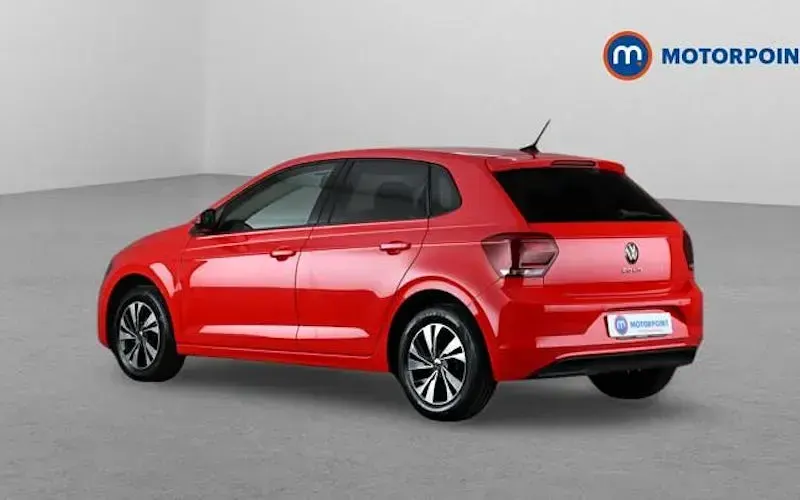 Used VW Polo Match 80 HP (58 kW) 2021 Red Hatchback