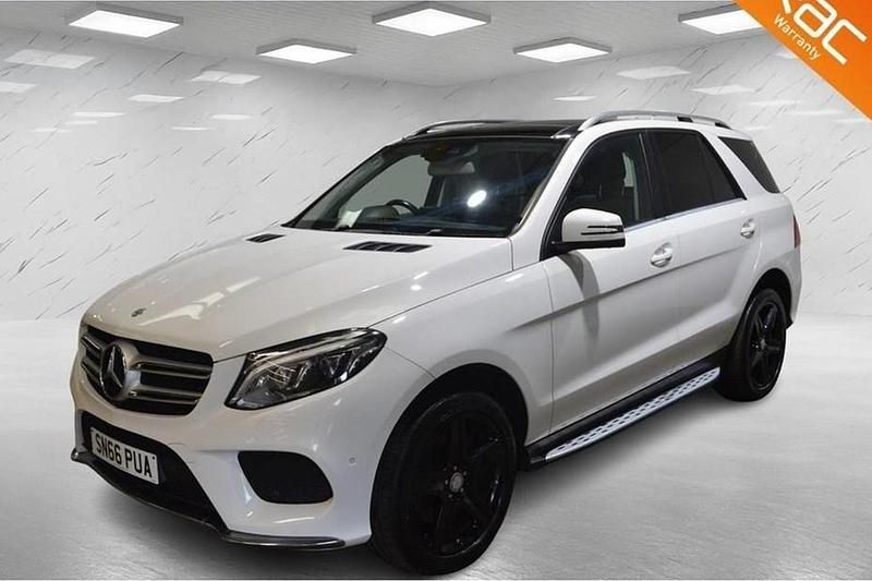 White Used 2016 Mercedes GLE250 AMG line SUV | £21,990 (Fair price) - Image 1/1