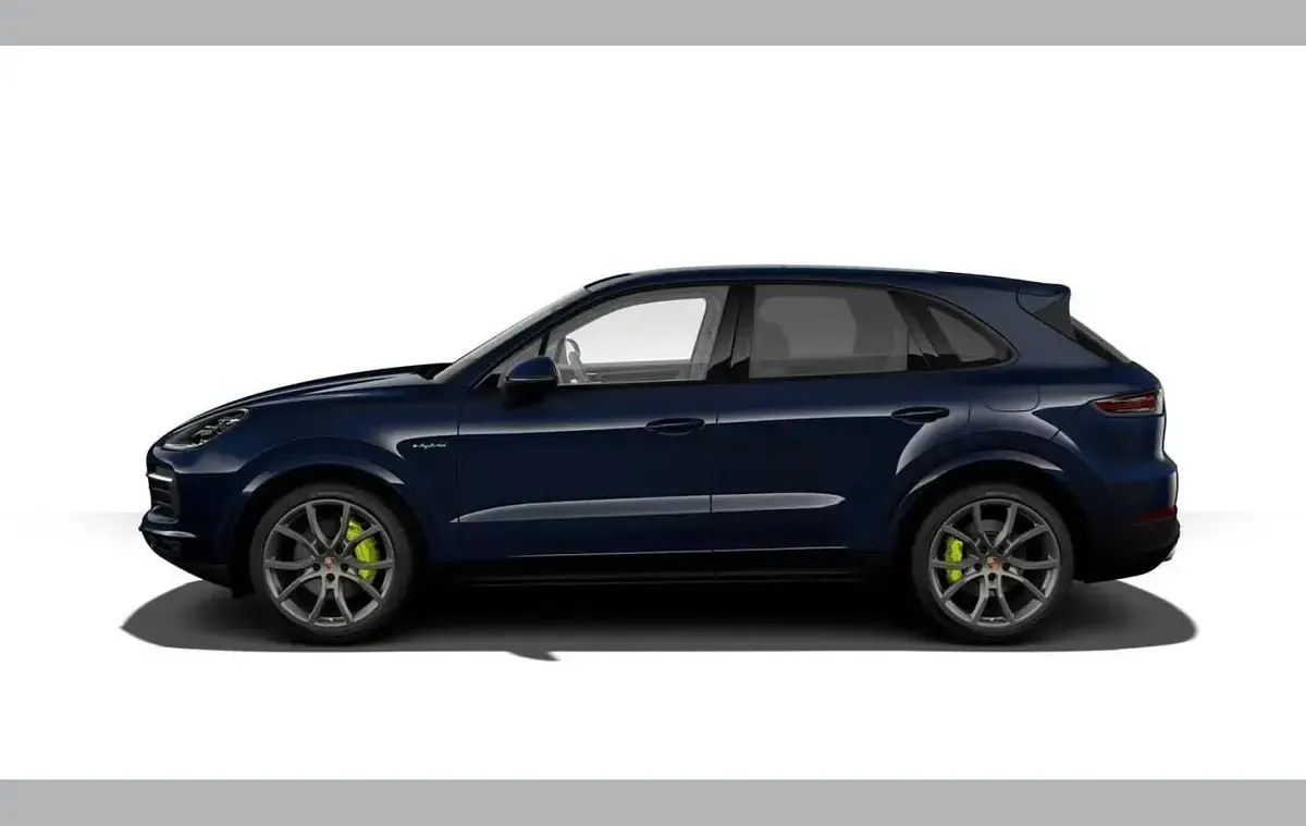 Used Porsche Cayenne E-Hybrid 456 HP (335 kW) 2018 Blue SUV
