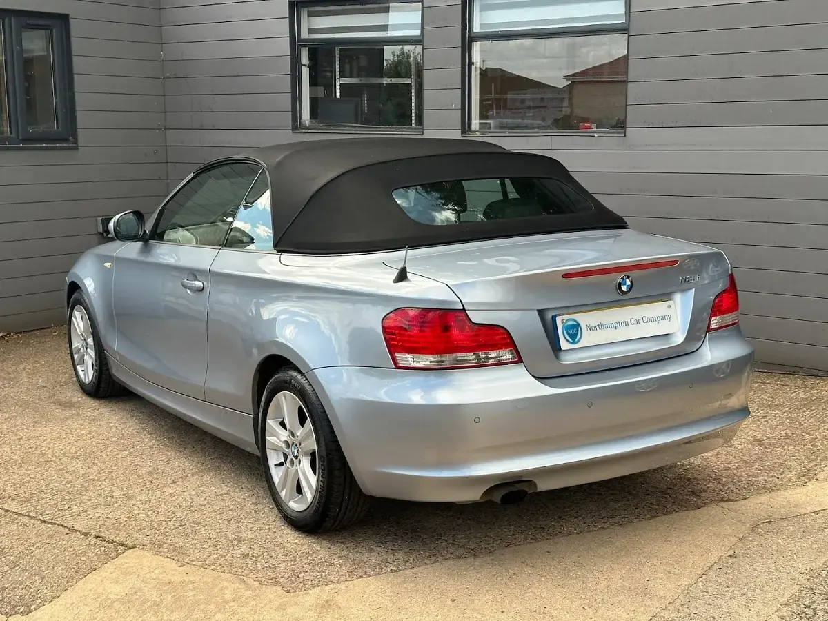 Used BMW 118 Cabriolet 2011 Blue Cabriolet