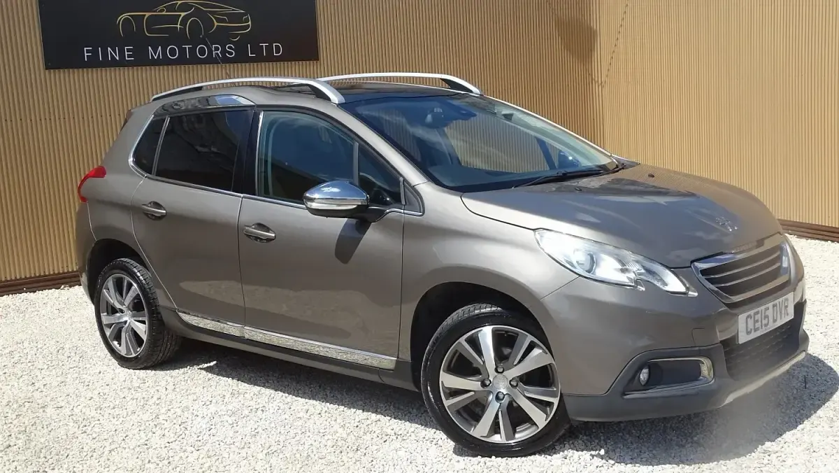 Used Peugeot 2008 115 HP (84 kW) 2015 Grey SUV