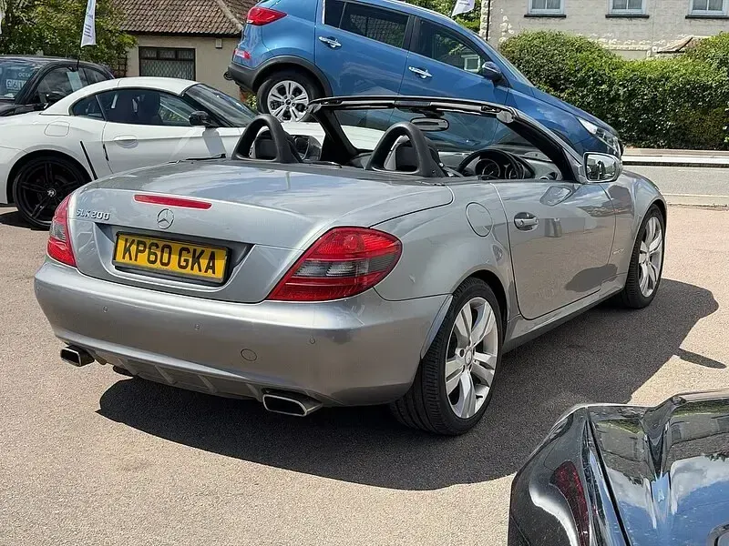Used Mercedes SLK200 2011 Silver Cabriolet