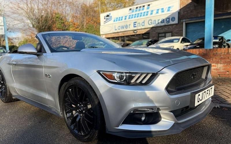 Silver Used 2017 Ford Mustang GT Convertible Cabriolet | £22,995 (Fair price) - Image 1/4