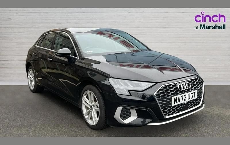 Black Used 2022 Audi A3 e-tron Sport Hatchback | £18,782 (Good price) - Image 1/4