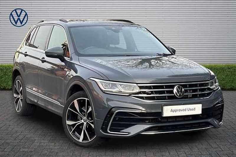 Used VW Tiguan R-line 245 HP (180 kW) 2022 Dolphin grey SUV