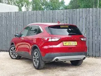 Used Ford Kuga Titanium 150 HP (110 kW) 2020 Red SUV