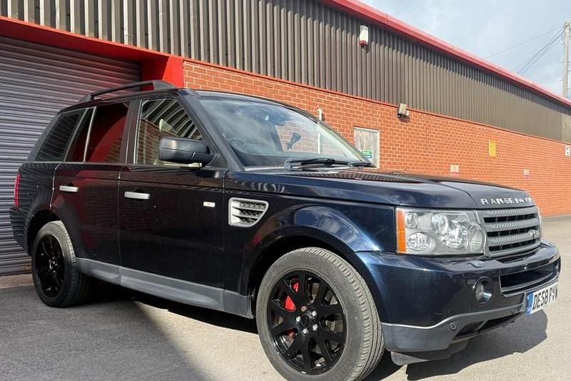 Used Land Rover Range Rover Sport HSE 190 HP (139 kW) 2008 Blue SUV