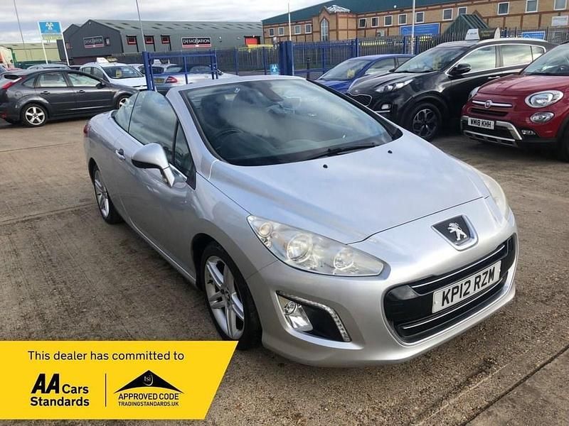 Silver Used 2012 Peugeot 308 CC Active Cabriolet | £2,457 - Image 1/4