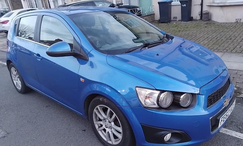 Blue Used 2012 Chevrolet Aveo LTZ Hatchback | £2,450 (Fair price) - Image 1/4