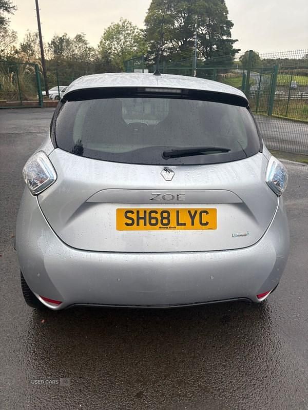 Used Renault Zoe Dynamique 80 kW (109 HP) 2019 Grey Hatchback