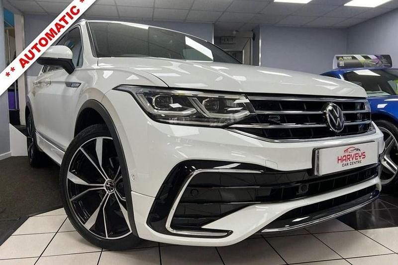 Used VW Tiguan R-line 150 HP (110 kW) 2021 White SUV
