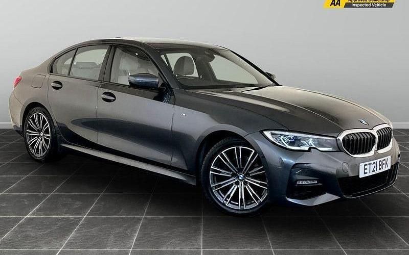 Grey Used 2021 BMW 320 M Sport Sedan | £14,795 (Fair price) - Image 1/2