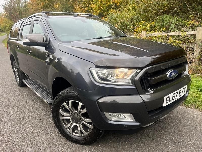 Grey Used 2017 Ford Ranger Wildtrack Pickup | £17,990 (Fair price) - Image 1/4