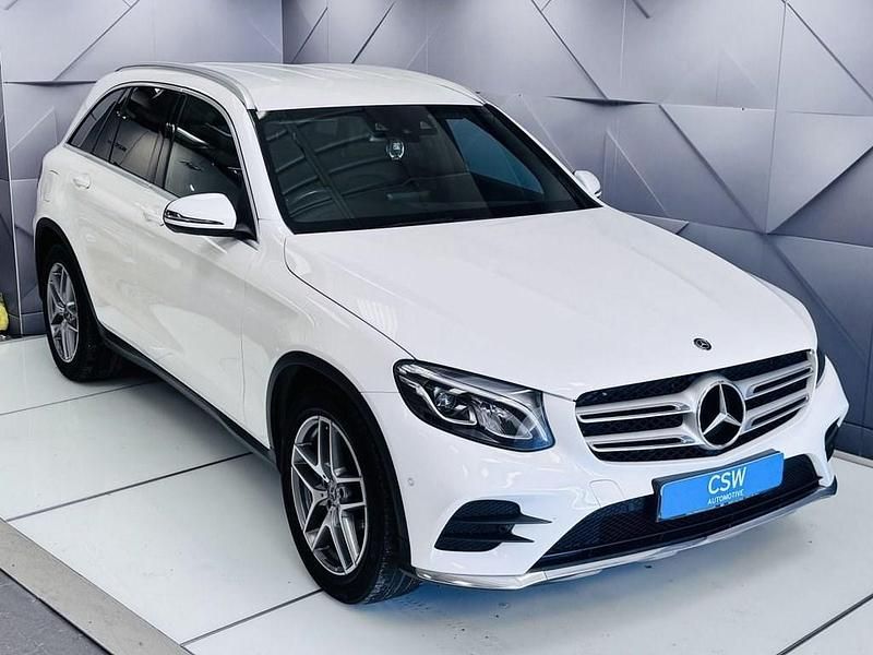 Used Mercedes GLC220 AMG line 170 HP (125 kW) 2018 White Estate