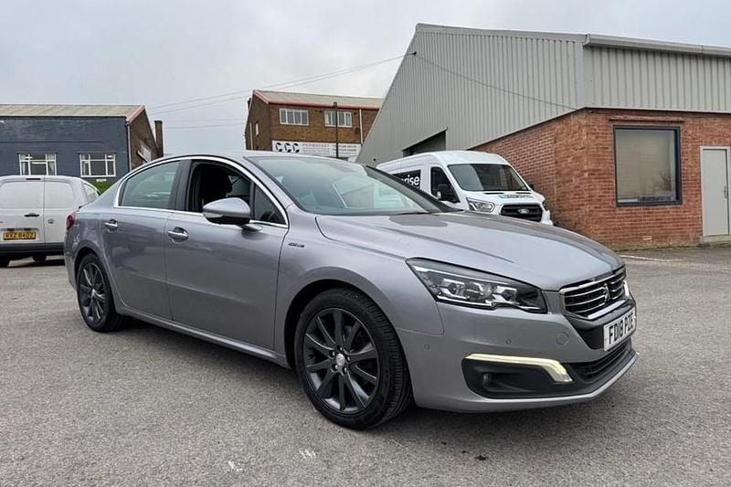 Used Peugeot 508 GT-line 150 HP (110 kW) 2018 Grey Sedan