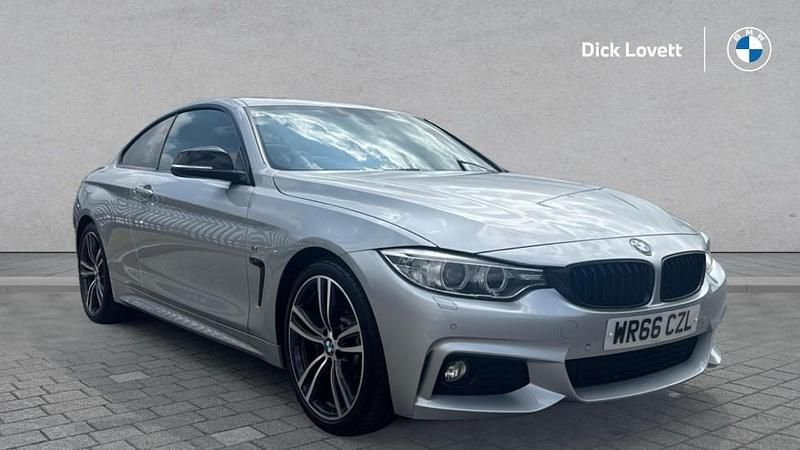Silver Used 2016 BMW 440 M Sport Coupe | £16,790 (Good price) - Image 1/4