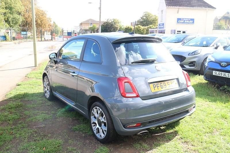 Used Fiat 500 Club 69 HP (50 kW) 2019 Grey Hatchback